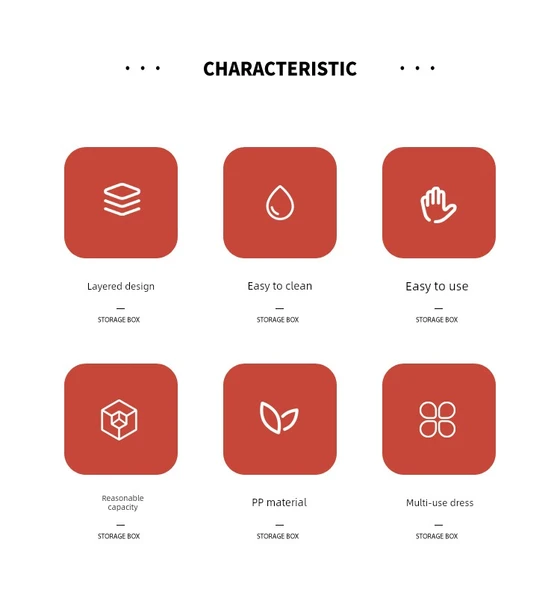 Seyahat Tipi Çay Seti Saklama Kutusu - Mavi (Büyük Boy) - Resim 9