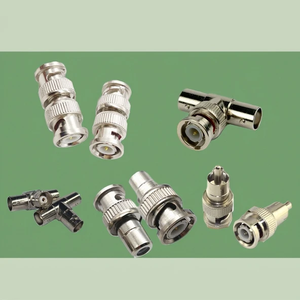 BNC Dişi - RCA Erkek Adaptör - 4