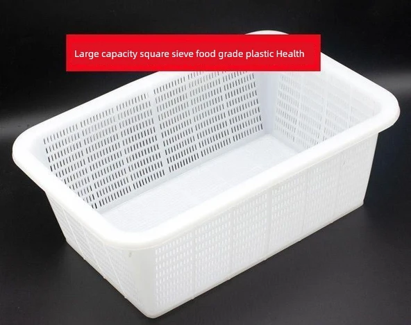 Kırmızı Plastik Sepet - 490x370x170 mm - 5