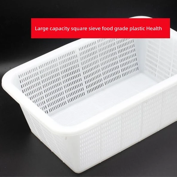 Beyaz Plastik Sepet - 430x310x155 mm