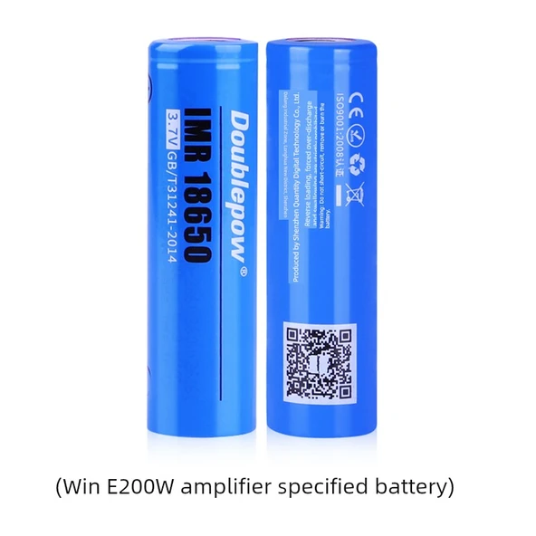 Mikrofon Süngeri Rüzgar Koruması - 18650 Lityum Pil (E200W Amplifikatör)