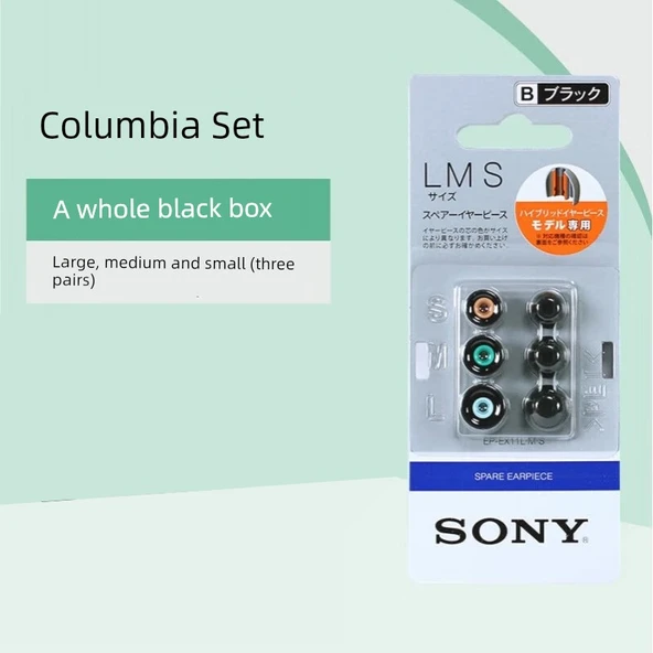 Sony WF-1000XM4/XM3 Silikon Kulaklık Kılıfı - Siyah Kutulu Set + Saklama Kutusu