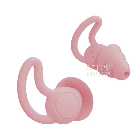 Köpek Balığı Yüzgeci Kulaklık Düşme Önleyici Klips - Ambalajsız Pembe (Tek) - 5