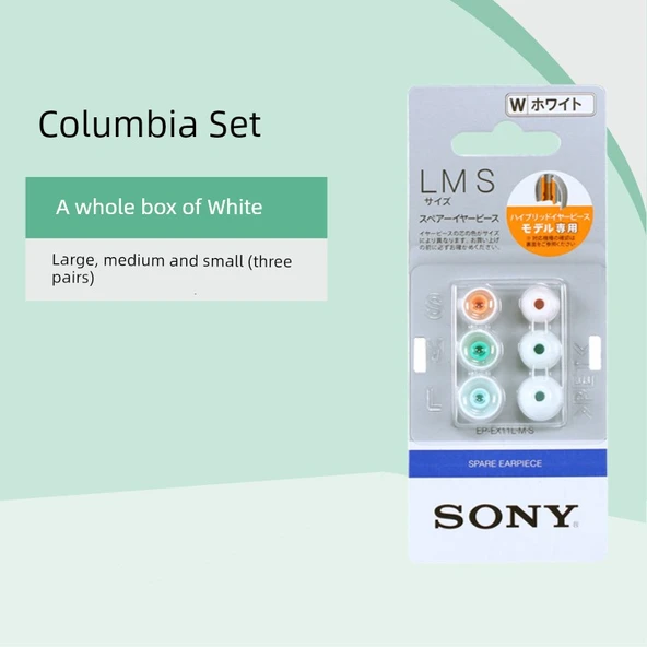 Sony WF-1000XM4/XM3 Silikon Kulaklık Kılıfı - Beyaz Kutulu Set + Saklama Kutusu