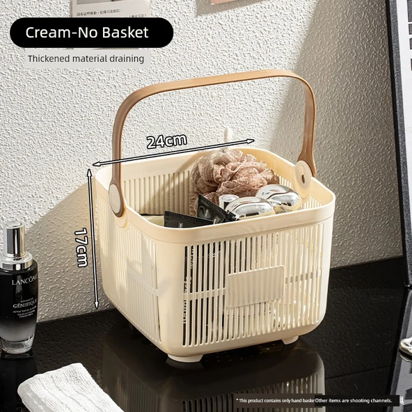 Banyo Sepeti - Bej - Standart
