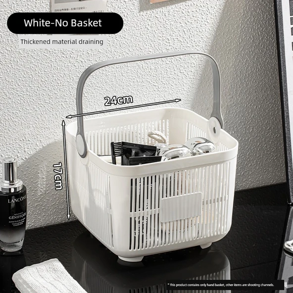 Banyo Sepeti - Beyaz - Standart