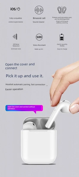 Kablosuz Bluetooth Kulaklık - M Bambu Kuş Püskülü - 8