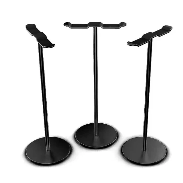Alüminyum Alaşımlı Gaming Kulaklık Standı - Siyah, Silikon Korumalı - 8