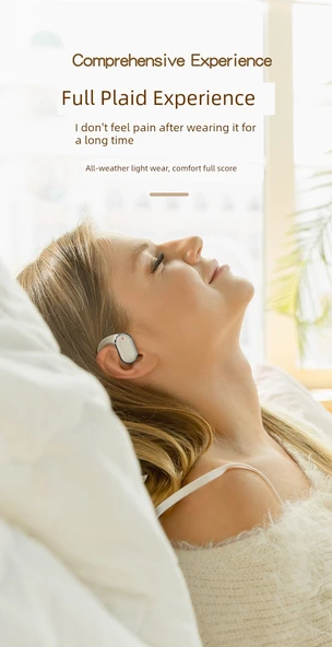 Bluetooth 5.3 Kulak Kancalı Kablosuz Kulaklık - Pro Ten Rengi - 9