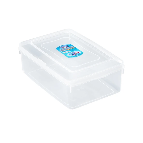 Dikdörtgen Plastik Saklama Kabı - Mini Boy 0.7L - 6