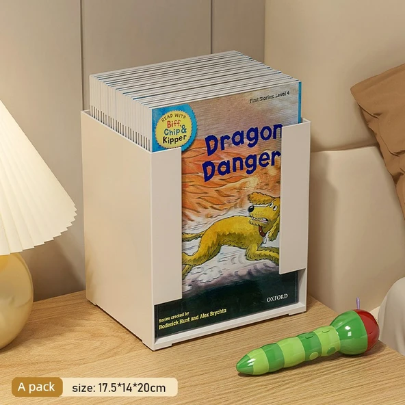 Resimli Kitap Saklama Kutusu - Tekli Paket