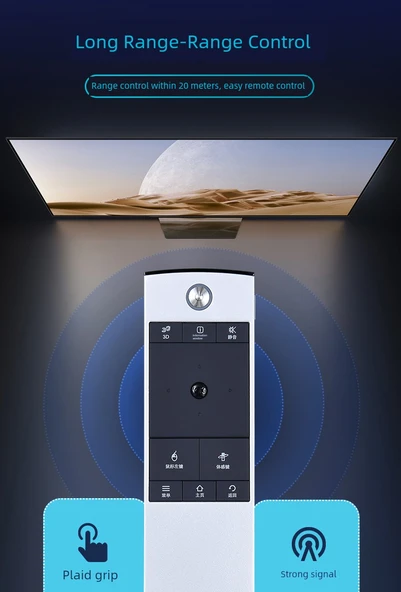 TCL Smart TV Uyumlu Uzaktan Kumanda - [Orijinal Makine] Model 1 Yükseltme + Hızlı Gönderi - 9
