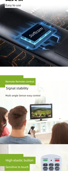SoftCOM DVC-5028H Dijital Set Üstü Kutusu Kumandası - Standart Express - 5