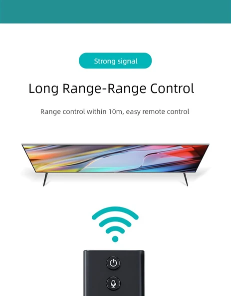 Evrensel Bluetooth Ses Projektör Kumandası - Yeni Ses ve Koruyucu Kılıf - 7