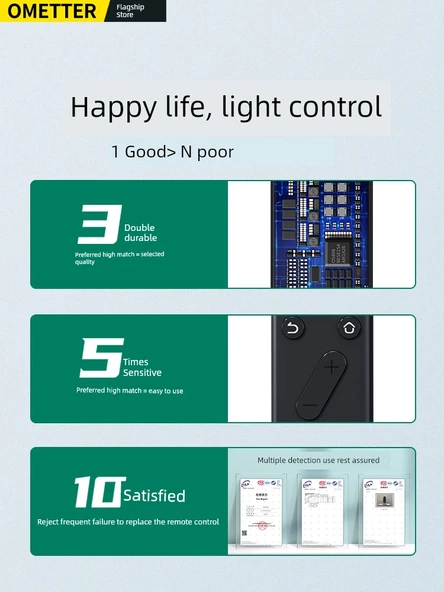 Evrensel Bluetooth Ses Projektör Kumandası - Odaklı Ses, Koruyucu Kılıf ve Hızlı Gönderi - 4