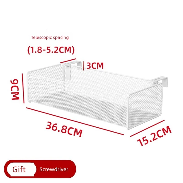 Ayarlanabilir Kancalı Çorap Kurutma Askısı - Beyaz Uzun Model