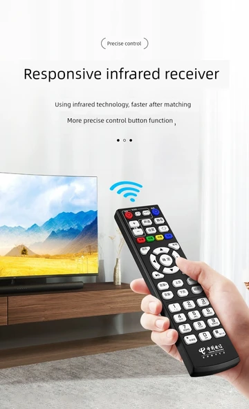 ITV Tianyi Evrensel TV Kumandası - Beyaz - 10