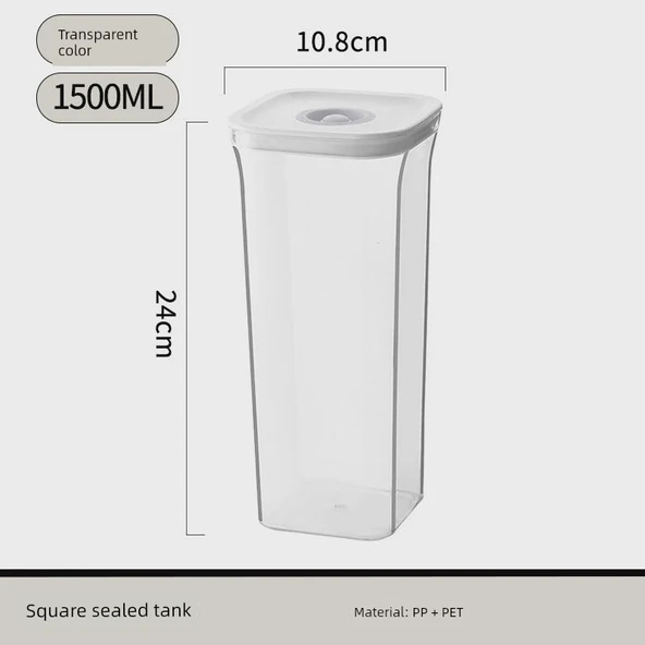 Mutfak Gıda Saklama Kabı - 1500ml