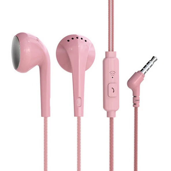 Type-C Kulaklık - Pembe, Le 1 Serisi için