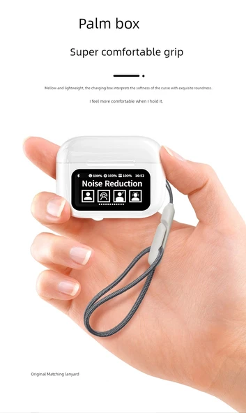 Bluetooth Kulak İçi Spor Kulaklık - Gök Mavisi 02 Kulak Askılı Uzun Ömürlü - 9