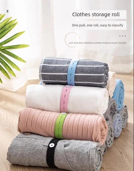 Yoga Matı Saklama Kayışı - Renkli Paket [10 Adet] 33cm - 6