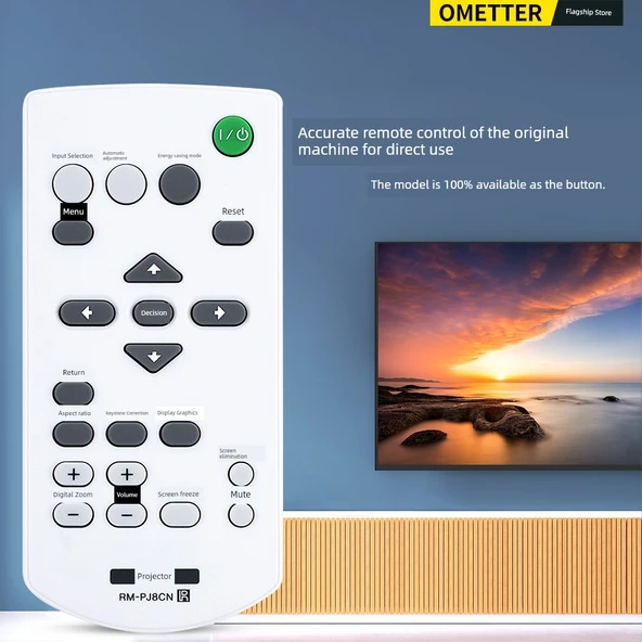 Projektör Uzaktan Kumandası - RM-PJ6 (Model 1) - Resim 2
