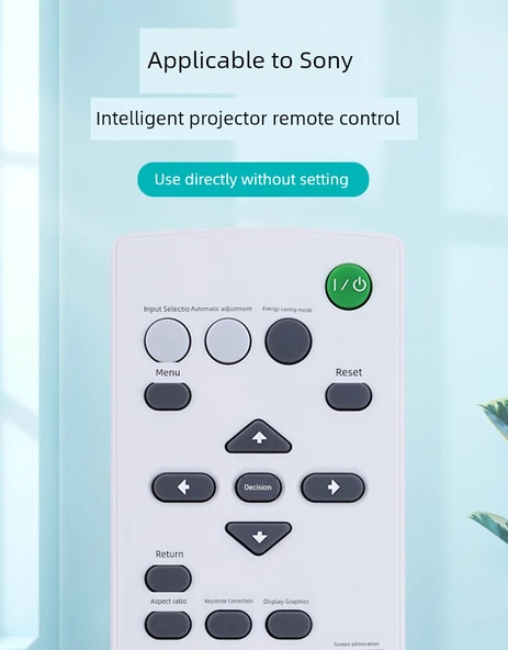 Projektör Uzaktan Kumandası - RM-PJ6 (Model 1) - Resim 6