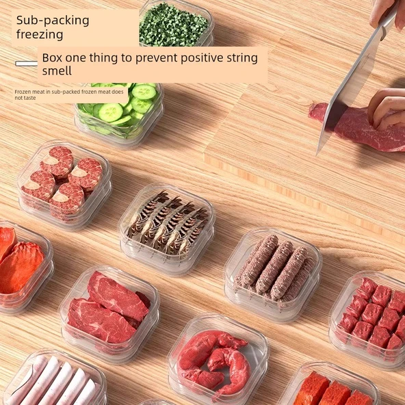 Buzdolabı Saklama Kabı - 8'li Paket [350ml] - 5