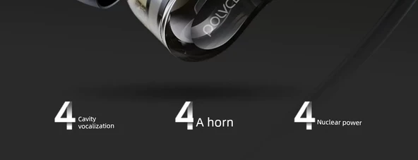 Oppo Uyumlu Ekstra Basslı Kulak İçi Kulaklık - Siyah - TYPEC Özel - 7
