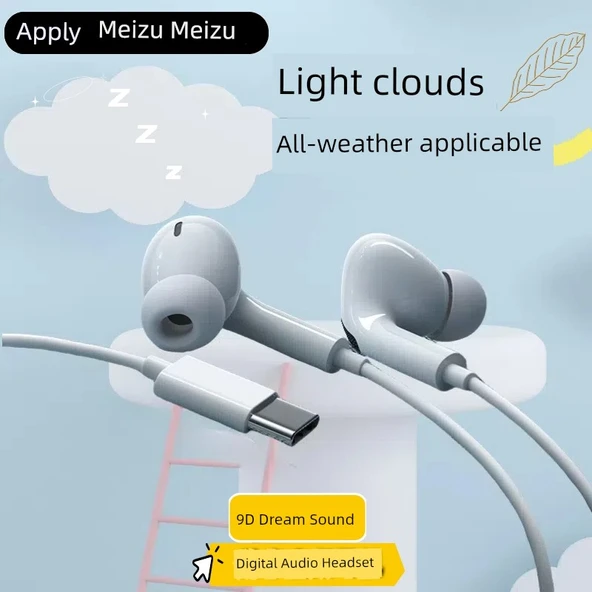 Meizu 21pro Type-C Gürültü Önleyici Kulak İçi Kulaklık - Gelişmiş Gürültü Önleme - 2