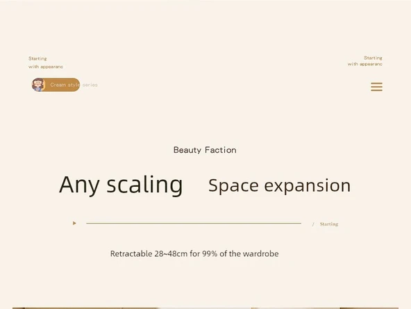 Çekmeceli Katmanlı Saklama Kutusu - Krem - Ekstra Büyük - 3'lü Paket (30 Kot) - Resim 10