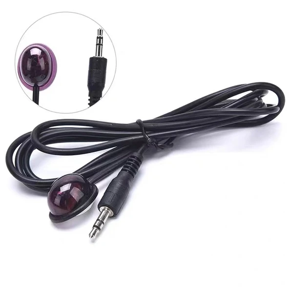 Dijital TV Set Üstü Kutusu IR Kızılötesi Uzaktan Kumanda Uzatma Kablosu 3.5mm Fiş 1.5m