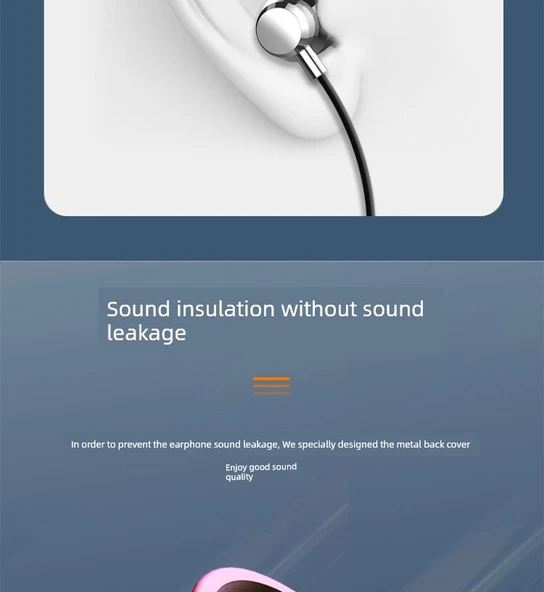 Type-C Düz Gümüş Subwoofer Kulaklık - K-Song E-sports - Resim 10