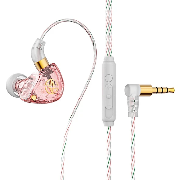 Willsound X6 Pembe Mikrofonlu Kablolu Gaming Kulaklık - 3.5mm - 3m