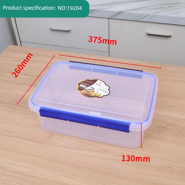 Plastik Gıda Saklama Kabı - 9.5L