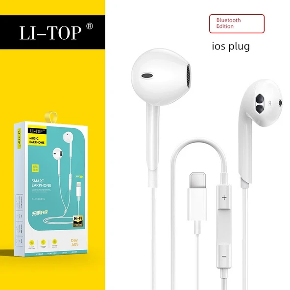 iPhone 8-14 Uyumlu A05 Bluetooth Kulak İçi Kulaklık