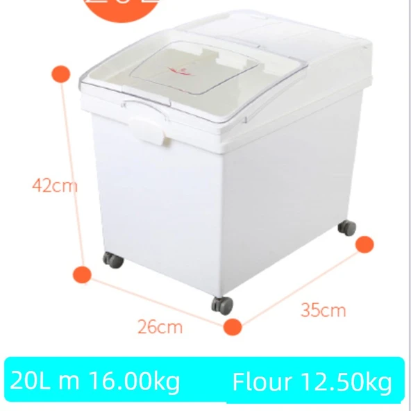 20L Pirinç Kovası - Kürek Dahil