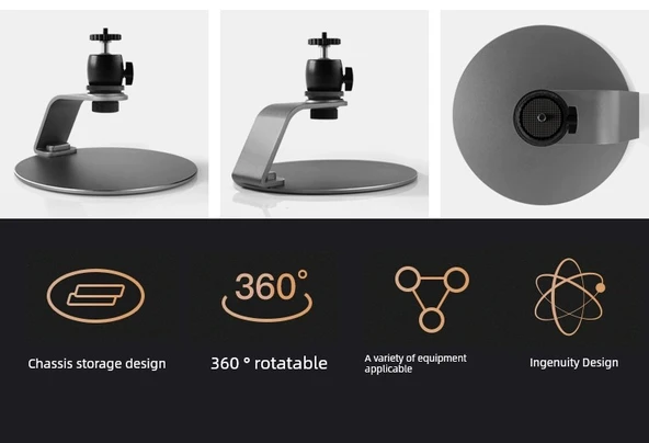 Siyah Projektör Masa Standı - Temel Model - 8