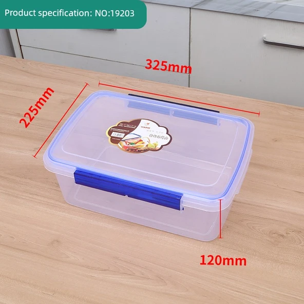 Plastik Gıda Saklama Kabı - 6L