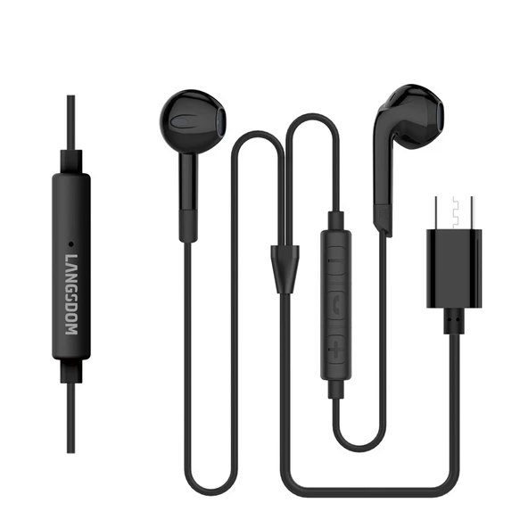 Dijital Kulak İçi Hi-Fi Kulaklık - Siyah