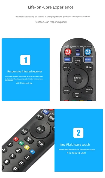 TV Kumandası - Doğu 4. Nesil - DTV-RC-1 - 6