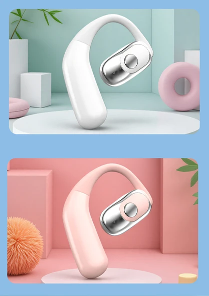 Kablosuz Kulak Üstü Bluetooth Kulaklık - Pembe Ultimate Edition - 30 Saat Dinleme - Resim 9