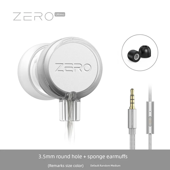Kablolu Hi-Fi Kulaklık - Mikrofonlu + Sünger Kulaklık Yastığı M