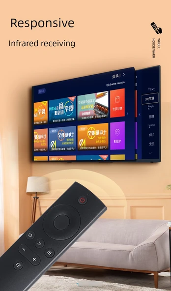 TV Uzaktan Kumandası - T32f06 X32 X45 X49 X55 43F 45F 50F 55F 32r7 32x3 43x3 50x3 B40c61 40x 43X 45xs - Standart - 9