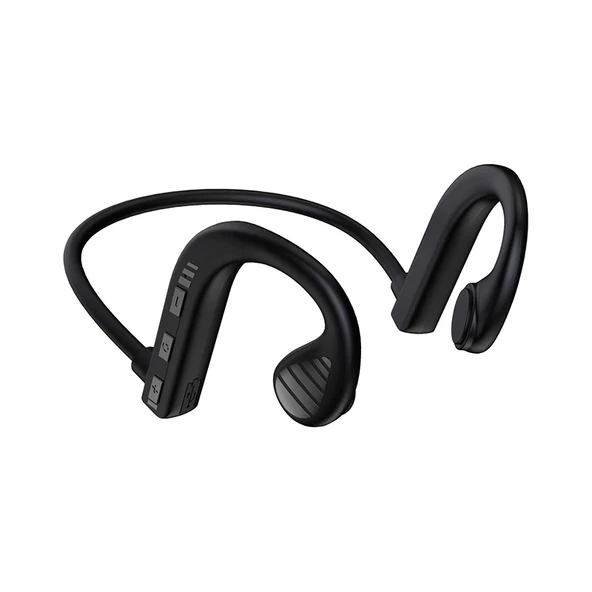 Kemik İletimli Bluetooth Kulaklık - W10 Yıldız Siyahı [OPP Torba]