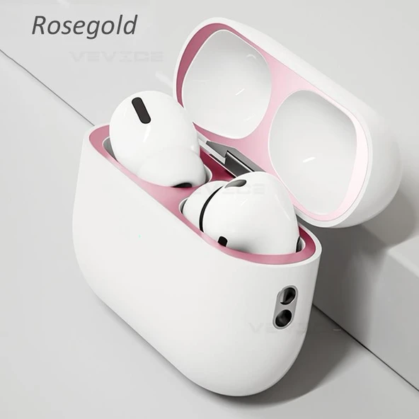AirPods Toz Geçirmez Metal Etiket Koruyucu - Apple AirPods 3 G Renk