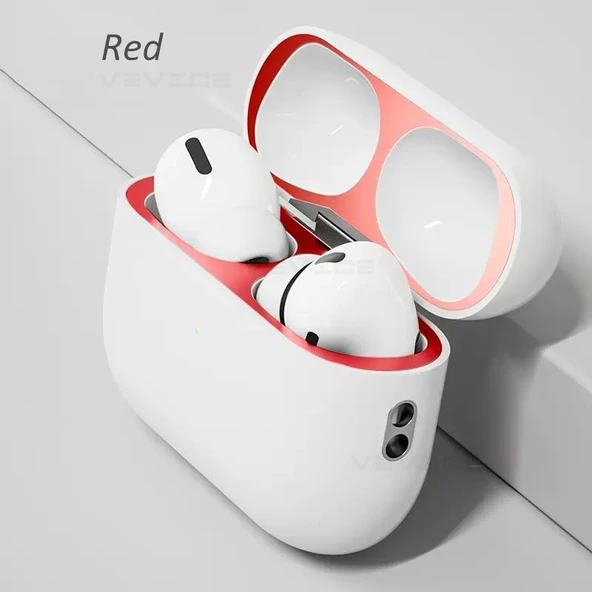 AirPods Toz Geçirmez Metal Etiket Koruyucu - Apple AirPods 4 F Renk