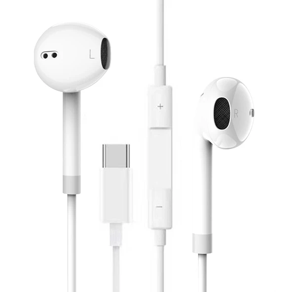 Xiaomi Type-C Kablolu Kulaklık - Beyaz