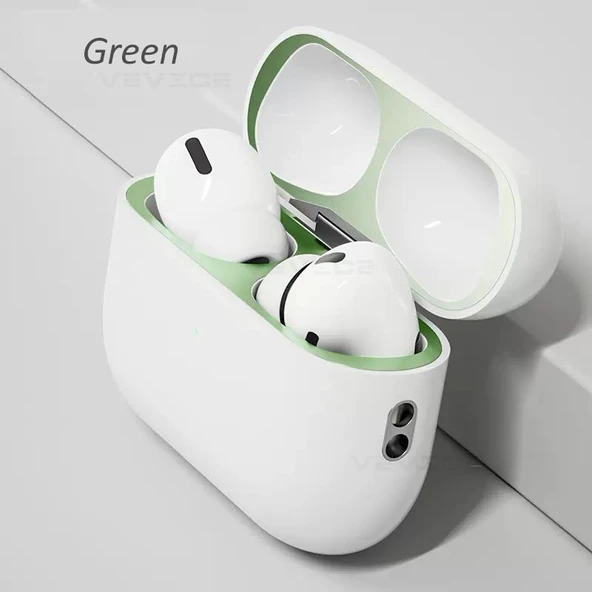 AirPods Toz Geçirmez Metal Etiket Koruyucu - Apple AirPods 3 D Renk
