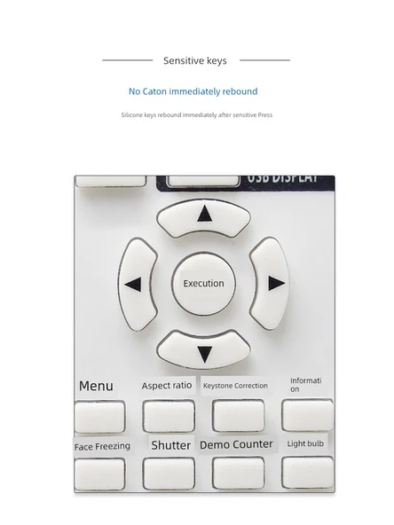Panasonic Projektör Uzaktan Kumandası - PT-X330C X331c X303c X281c X3230stc - 10